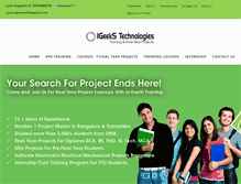 Tablet Screenshot of makefinalyearproject.com